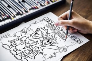 JVD graphic design | Kleurplaten